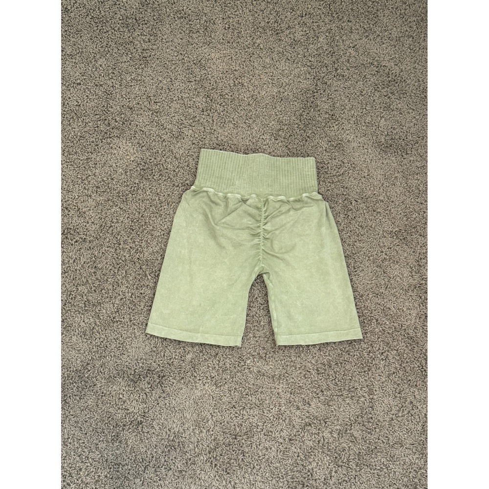 Free People Movement Good Karma Womens Matcha Seamless Biker Shorts XS/S - Picture 3 of 6